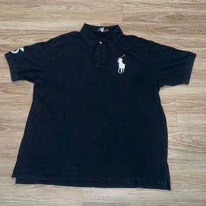 Ralph Lauren big & tall black polo